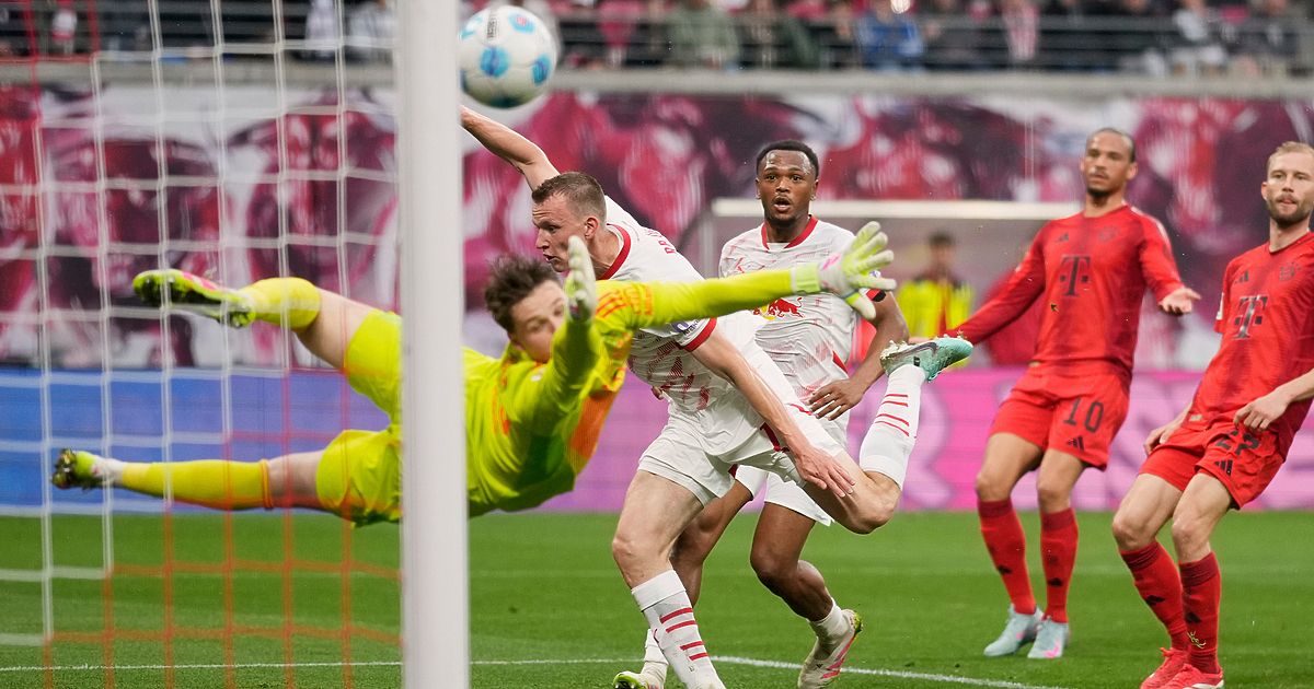 Байерн Мюнхен“ изпусна победата в мача срещу РБ Лайпциг“, след