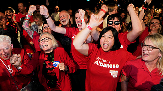 Управляващата лявоцентристка Лейбъристка партия на премиера Антъни Албанезе печели парламентарните