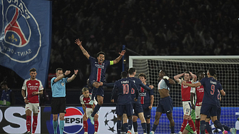 Пари Сен Жермен победи Арсенал с 2 1 в реванша от