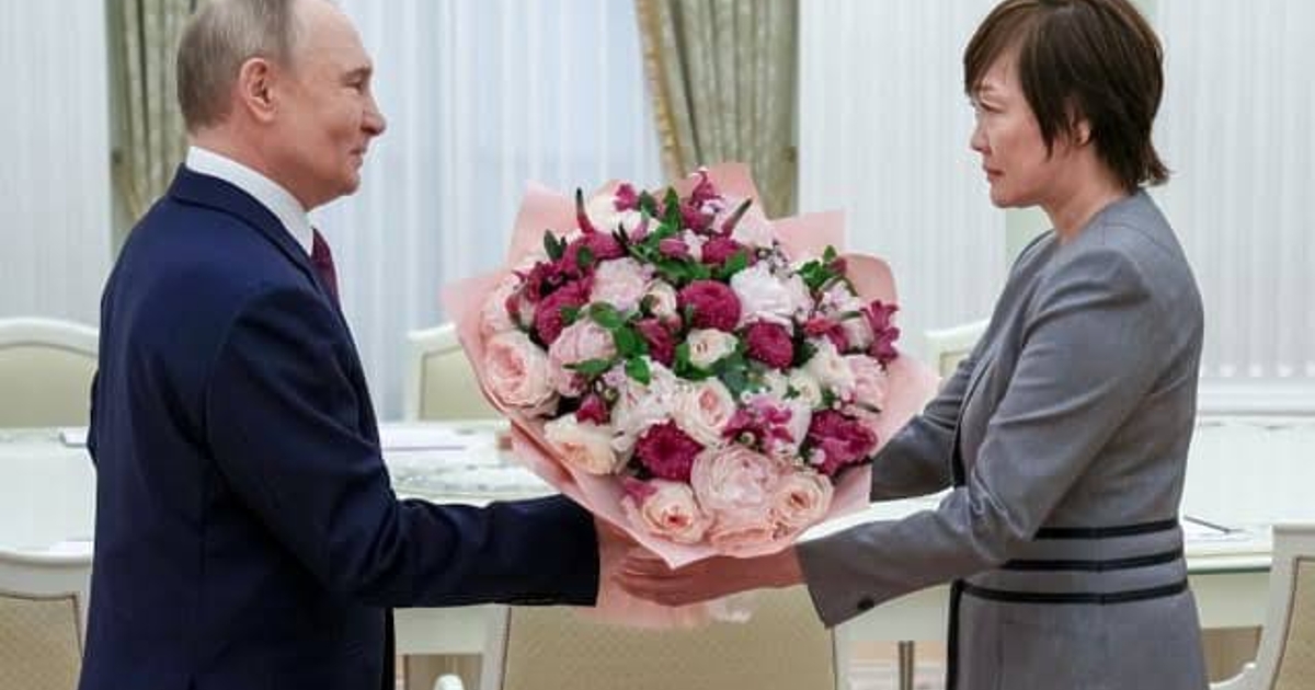 Руският президент Владимир Путин прие вчера в Москва вдовицата на