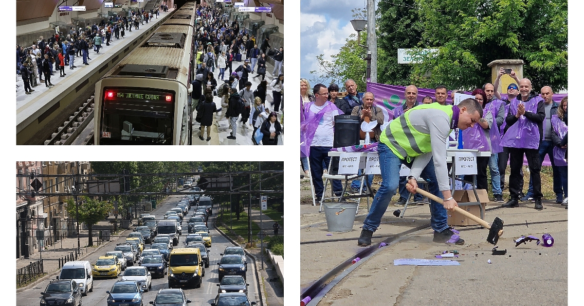 Протестът в наземния столичен автотранспорт продължава. Утре обаче ще е