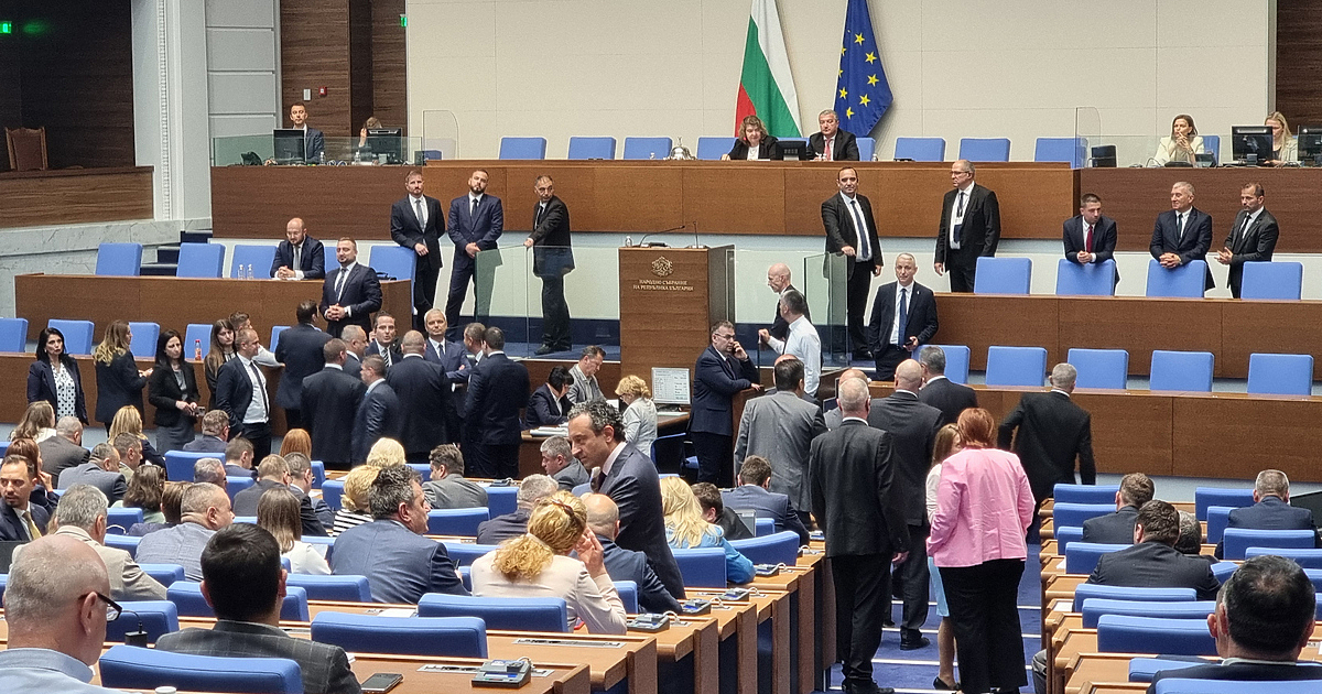 Депутатът от Възраждане Цончо Ганев, който е и един от