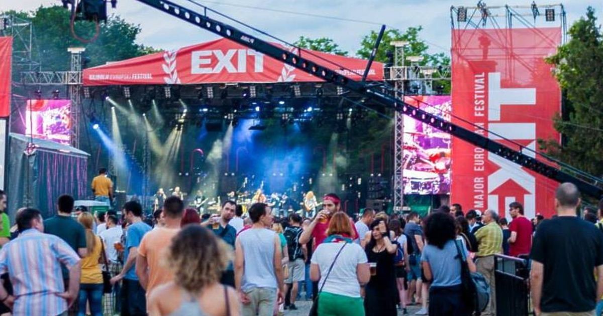 Музикалният фестивал Екзит (Exit), който е сред най-големите в Европа,