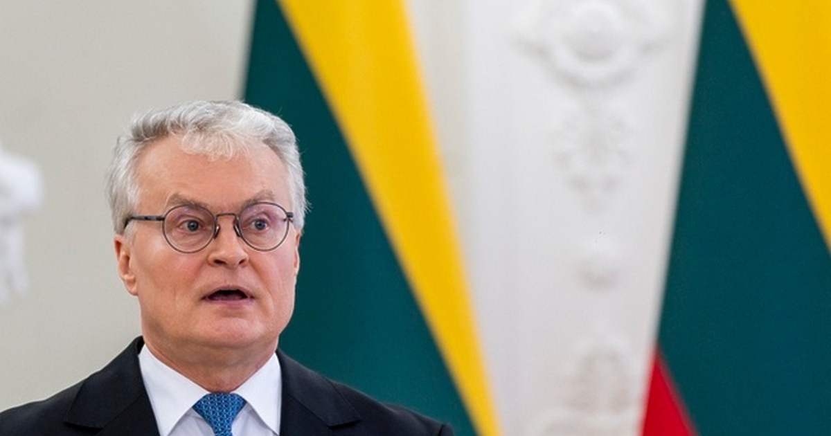 Литовският президент Гитанас Науседа разкритикува неуспеха на западните лидери да