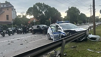 Тежка катастрофа след гонка е станала на бул Никола Петков