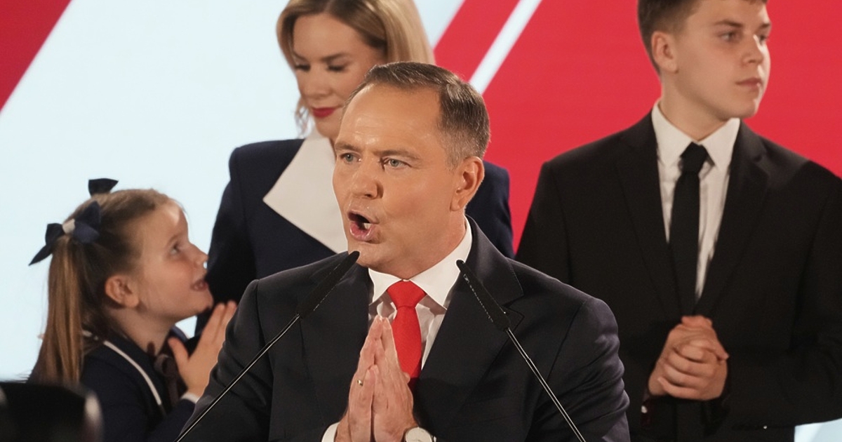 Кандидатът, подкрепен от най-голямата опозиционна националистическа партия в Полша -