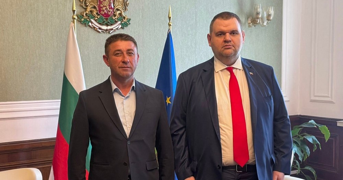 Лидерът на ДПС-Ново начало Делян Пеевски си е поискал герб