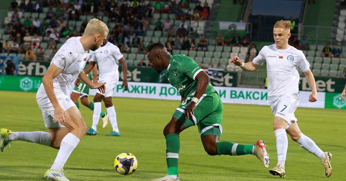 Лудогорец (Разград) елиминира беларуския Динамо (Минск) в първия кръг на