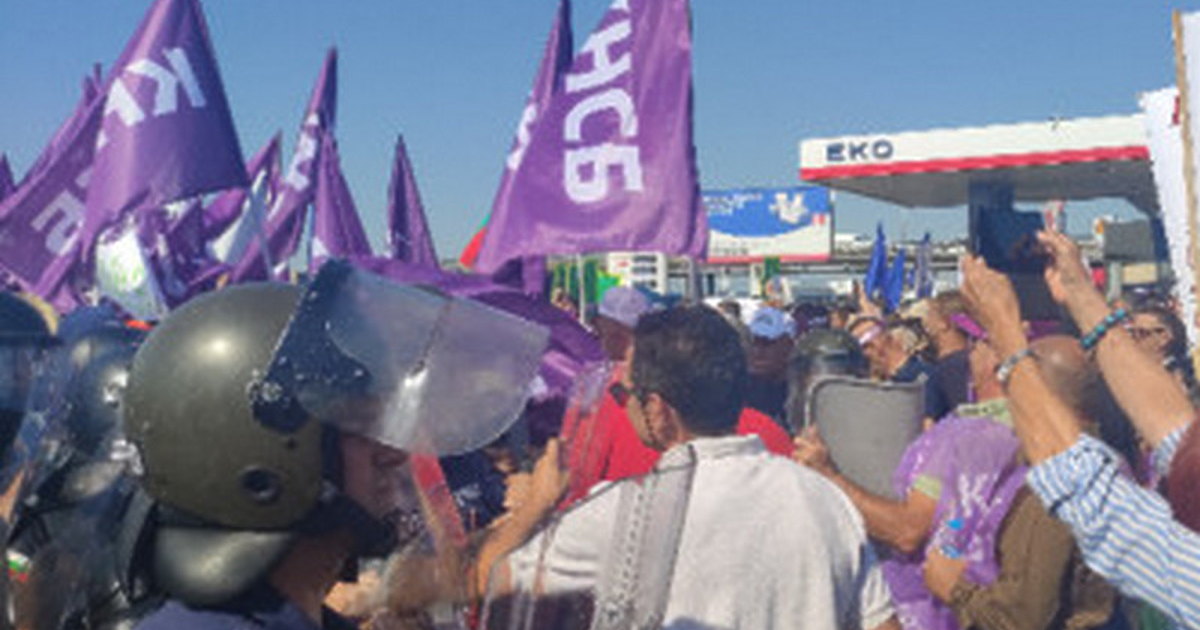 Отменя се планираният за днес от КНСБ протест в центъра