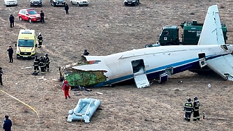 Самолетът на Азербайджанските авиолинии изпълняващ полет от Баку за Грозни