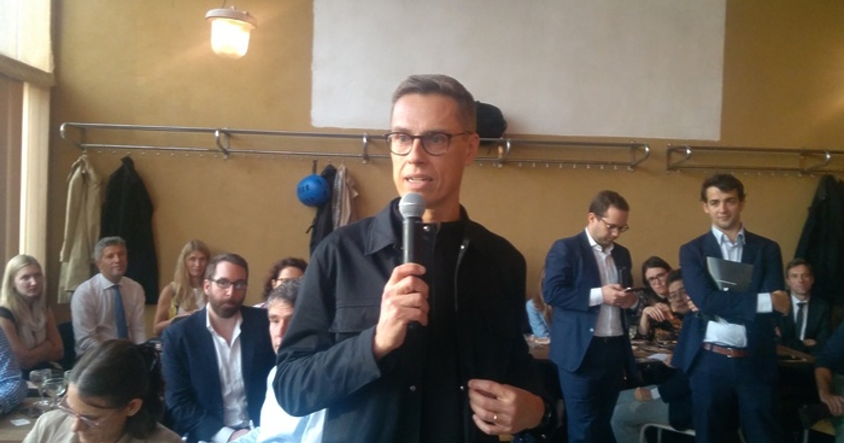 Финландският президент Александер Стуб заяви, че е готов да признае