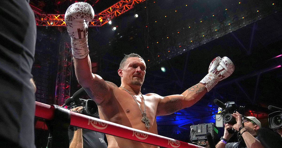 За втори път в кариерата си Олекандър Усик стана абсолютен