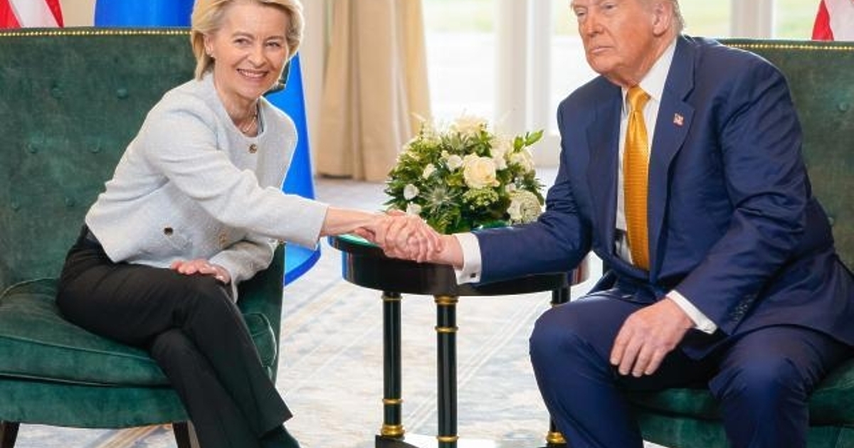 В приемането на 15% американски мита върху европейския внос мнозина