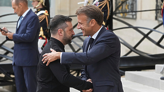 Украинският президент Володимир Зеленски и европейските лидери се срещнаха в