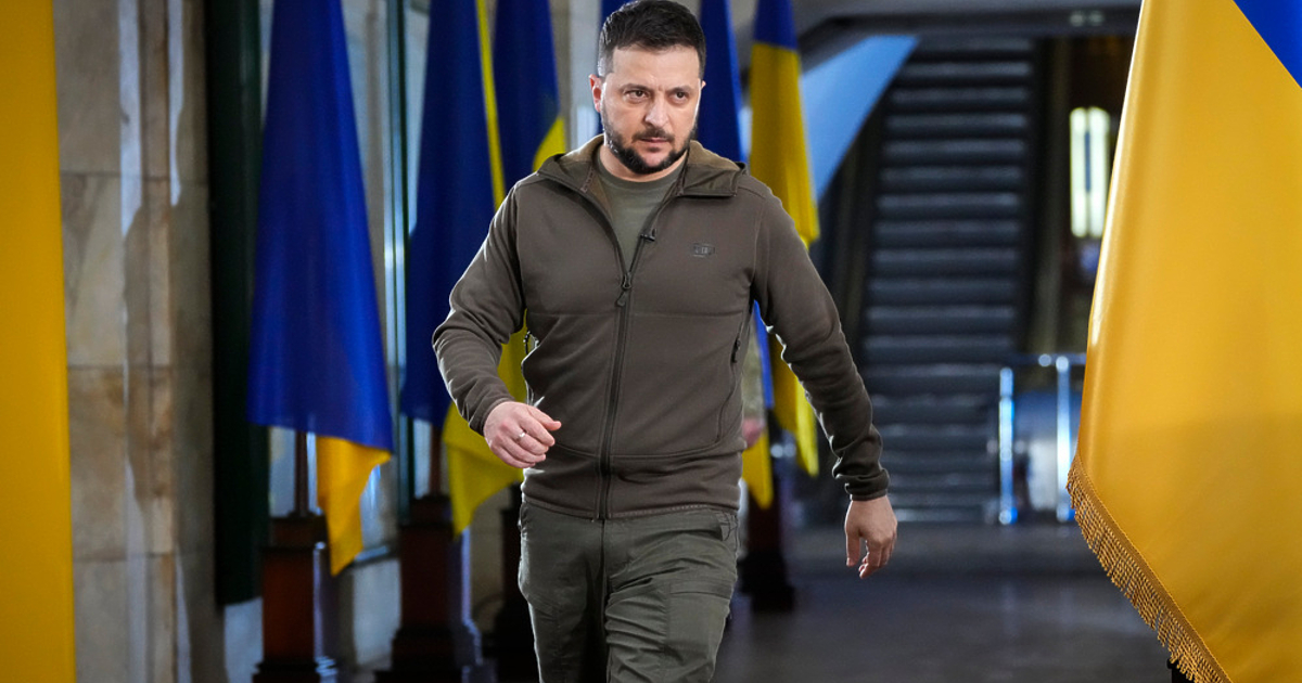 Украинският президент Володимир Зеленски отхвърли идеята за буферна зона между