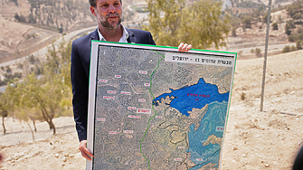 Израелският финансов министър Бецалел Смотрич лидер на крайнодясната партия Религиозен