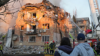 Поредна руска въздушна атака срещу Киев уби четирима души и рани