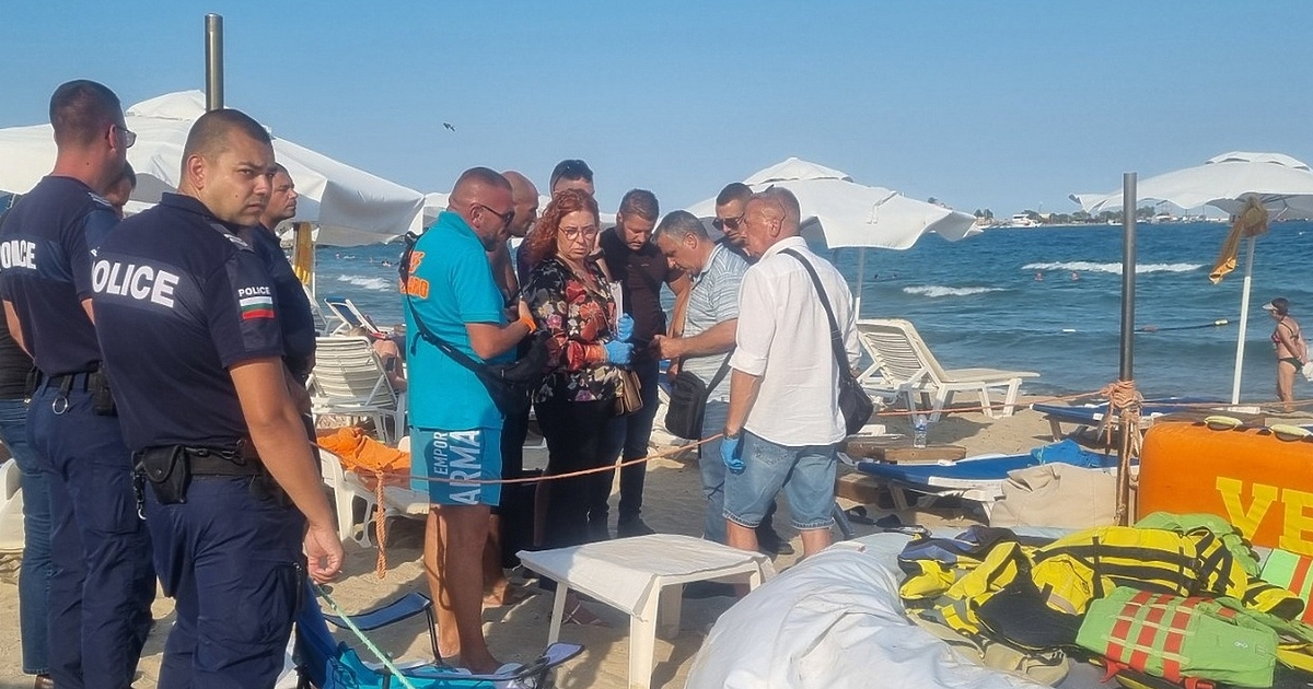 До падането на 8-годишно дете при парасейлинг в Несебър от