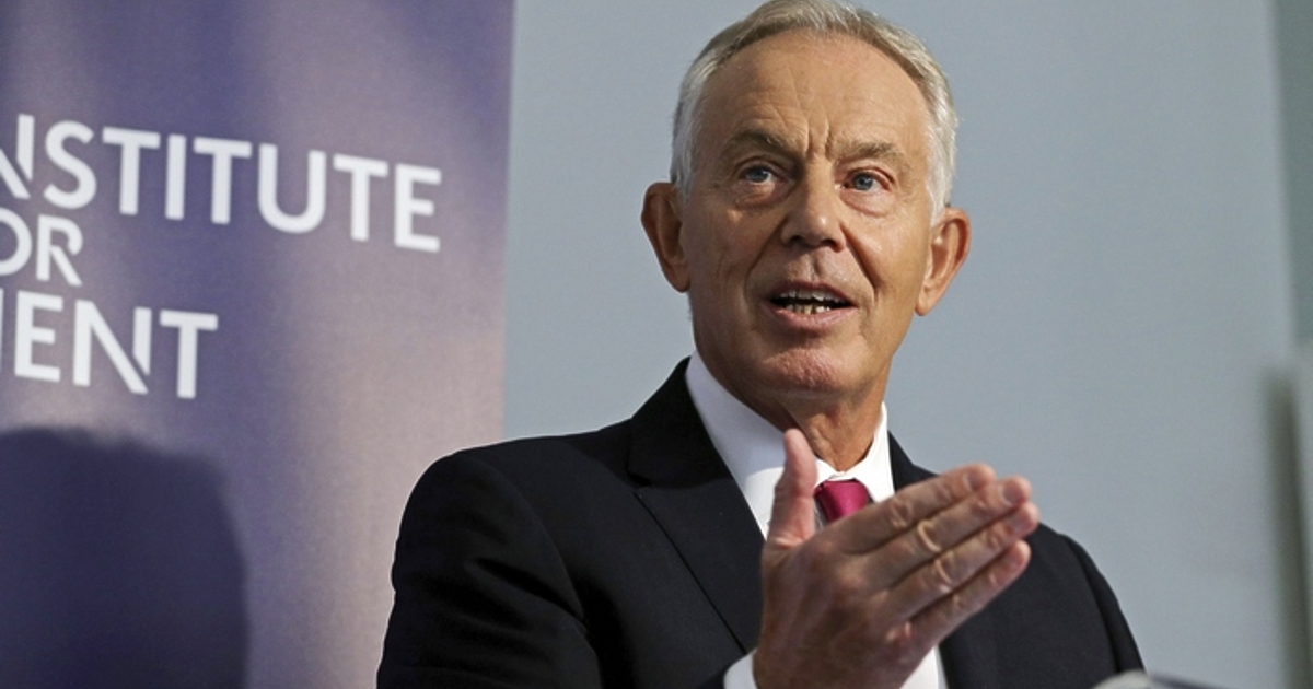 Бившият министър-председател на Великобритания Тони Блеър се готви за ключова