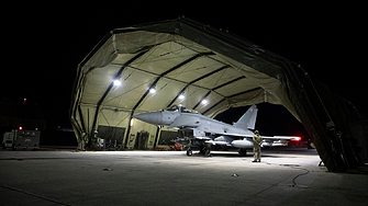 Британски изтребители осъществиха първия си полет над Полша рамките на