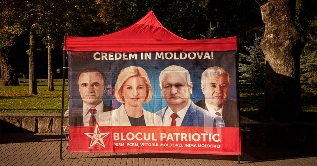 Партия Сърцето на Молдова“, която е част от проруския опозиционен