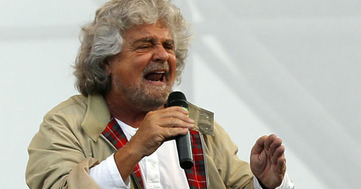 Двадесет и четири годишният Чиро Грило  - син на италианския