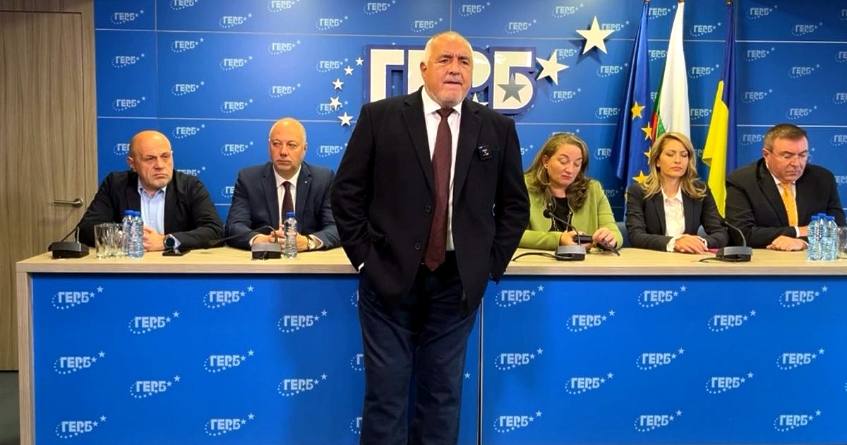 Бойко Борисов е гневен от шестото място на ГЕРБ на