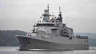 Първият произведен в България многофункционален кораб Храбри излезе на първо плаване