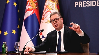 Президентът на Сърбия Александър Вучич и украинският му колега Володимир