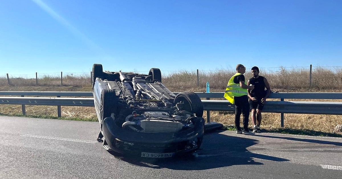 Тежка катастрофа на АМ Тракия близо до разклона за Стара