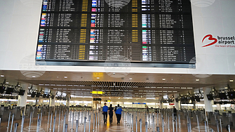 Въздушният трафик на летището в Брюксел беше спрян снощи от