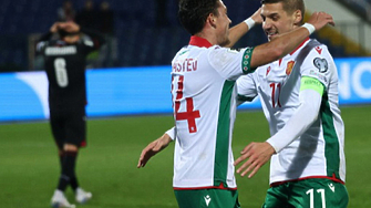 Българският национален отбор по футбол спечели с 2 1 срещу Грузия