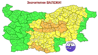 Днес ще остане облачно с валежи от дъжд На повече