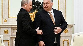 Руският президент Владимир Путин прие унгарския премиер Виктор Орбан в