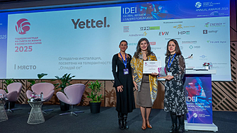 Инсталацията на Yettel Огледай се спечели първо място в Годишните