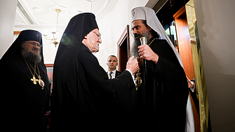 Главата на Българската православна църква Даниил пристигна в следобедните часове на