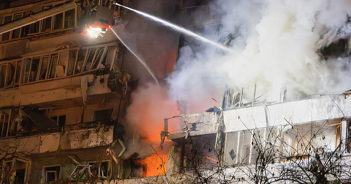 Руските сили са предприели въздушна атака по украинската столица Киев,