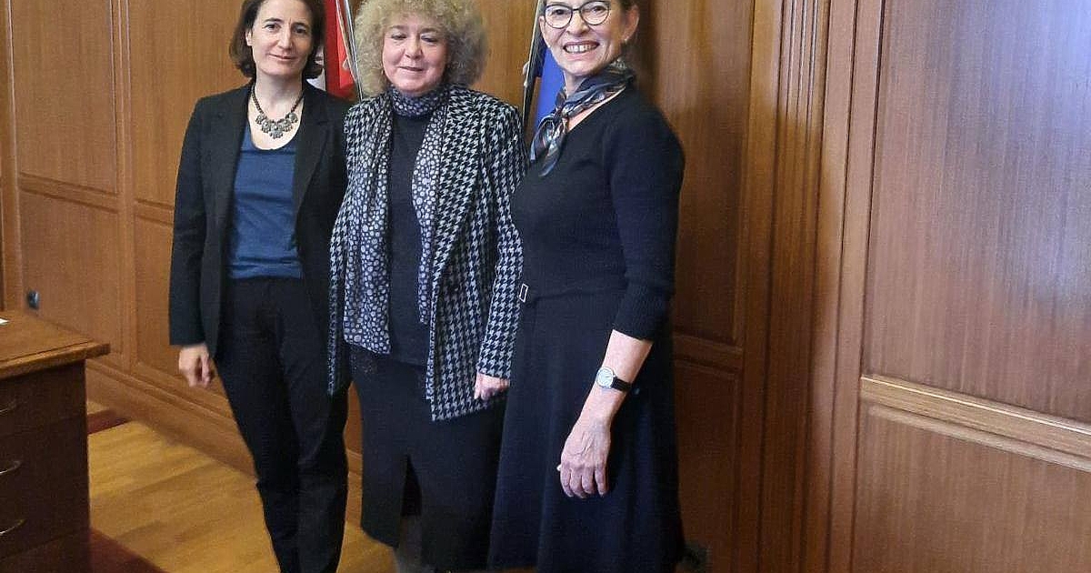 Посланичките на Германия Н. Пр. Ирене Планк и на Франция Н.