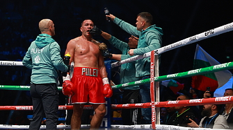 Руският боксьор Мурат Гасиев каза че победното му ляво кроше