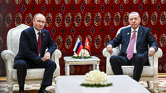 Турският президент Реджеп Тайип Ердоган е заявил пред руския президент