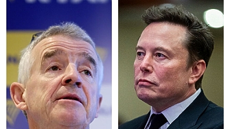 Илон Мъск и шефът на Райънеър взаимно се окачествиха като