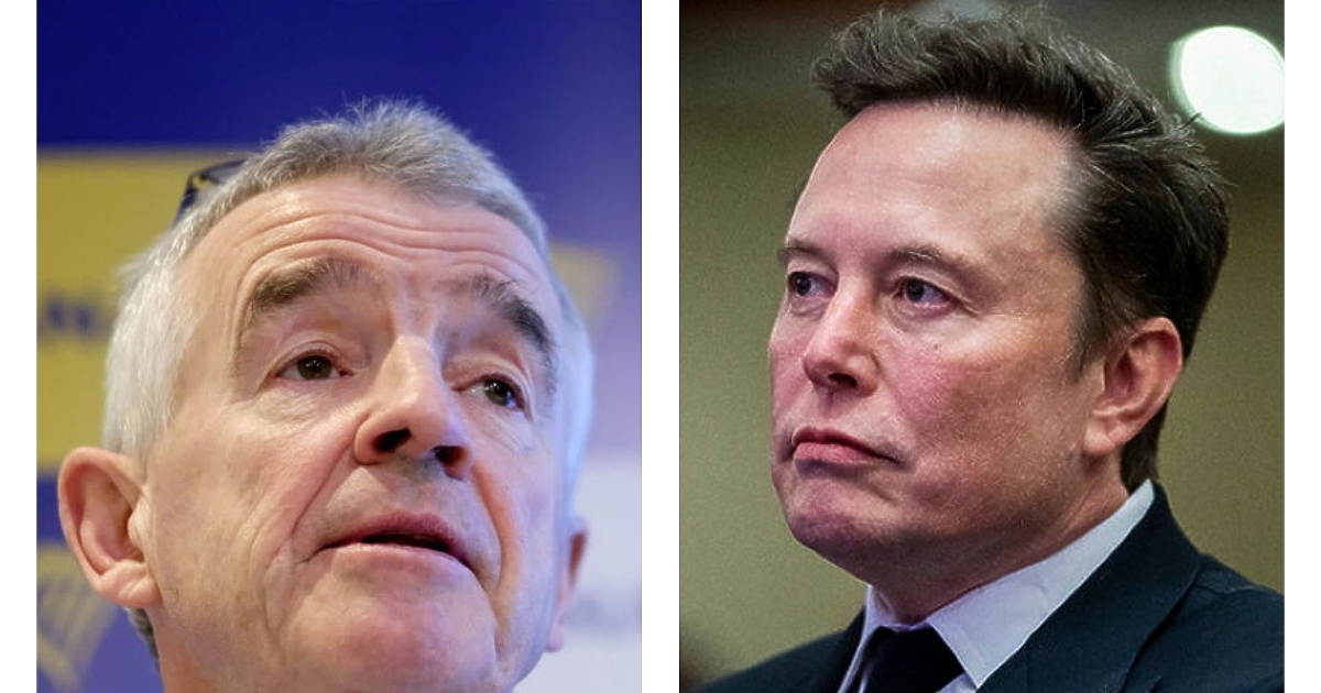 Илон Мъск и шефът на Райънеър“ взаимно се окачествиха като