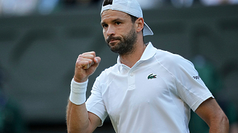 Първата ракета на България в мъжкия тенис Григор Димитров изкачи