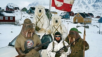 Бели мечки моржове и гренландци се готвят да бранят страната