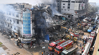 Броят на загиналите при пожара в търговския център Гул Плаза
