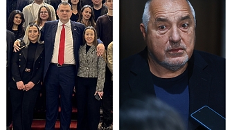 Водачите на ГЕРБ и ДПС Ново начало Бойко Борисов и