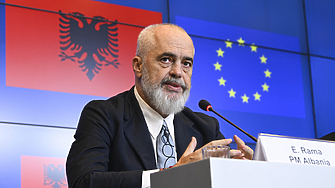 По време на демонстрация срещу албанското правителство в столицата Тирана