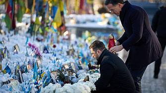 Украйна посрещна генералния секретар на НАТО Марк Рюте в деня