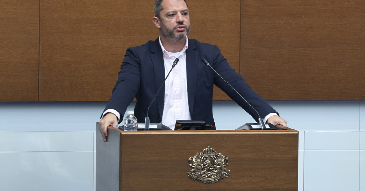 Делян Добрев, който е едно от най-разпознаваемите лица на ГЕРБ,