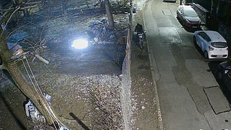 Близо 4 минутно видео показва кадри от миналата нощ когато